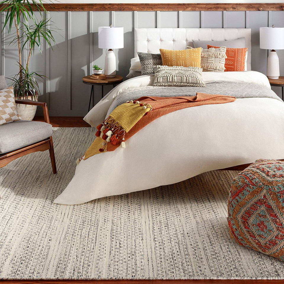Mardin Global Wool Cream Rug