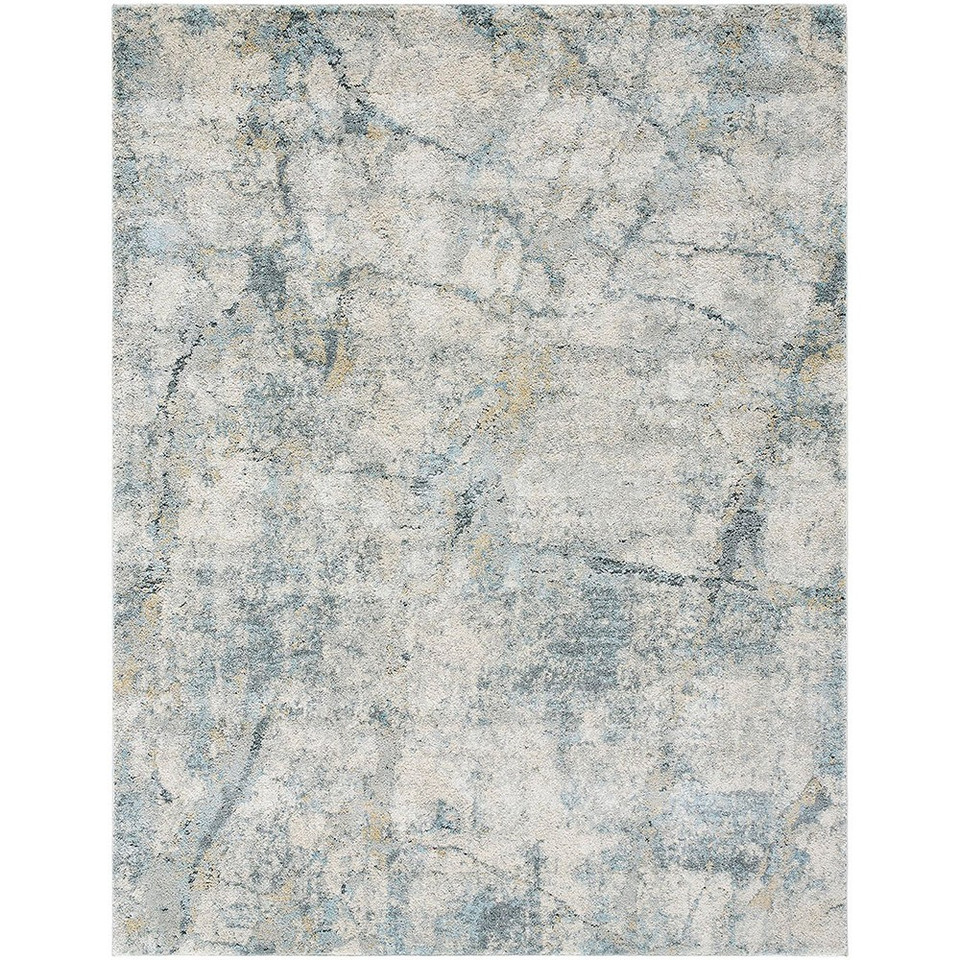 Avellino Abstract Modern Marble Grey Rug