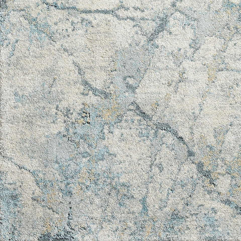 Avellino Abstract Modern Marble Grey Rug