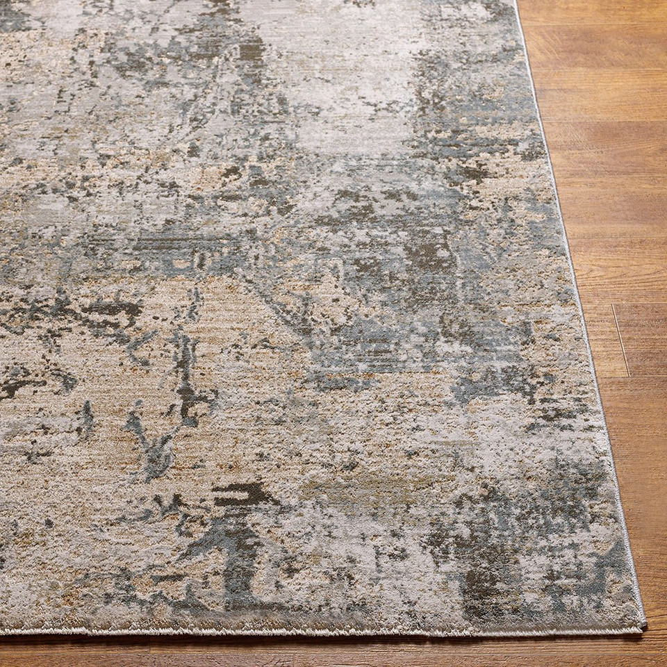 Brunswick Abstract Modern Beige Grey Rug