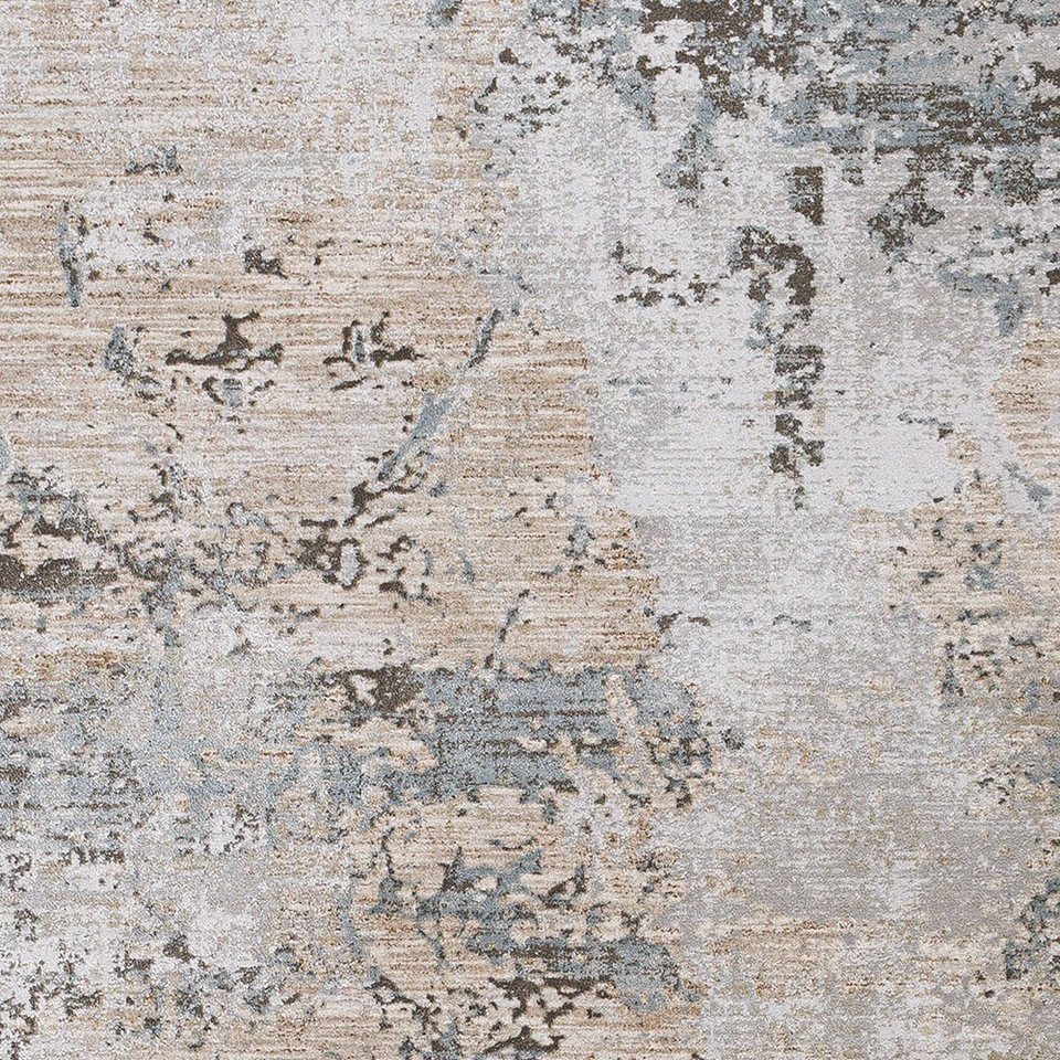 Brunswick Abstract Modern Beige Grey Rug