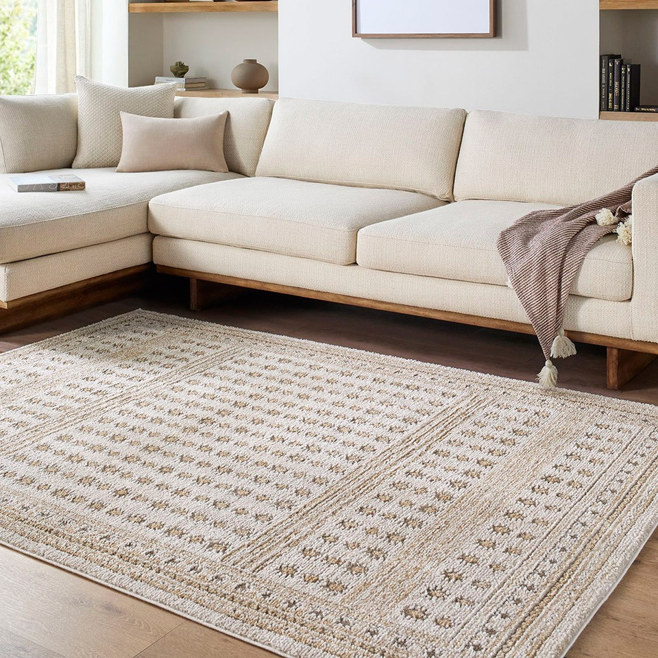 Alba Global Graphic Ivory Rug