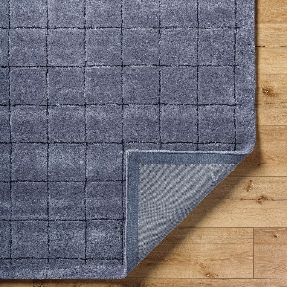 Brook Modern Wool Grey Rug