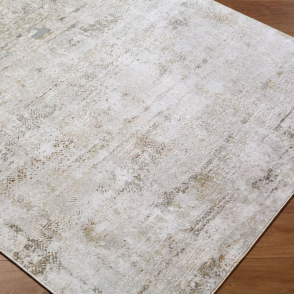 Brunswick Abstract Modern Grey Rug