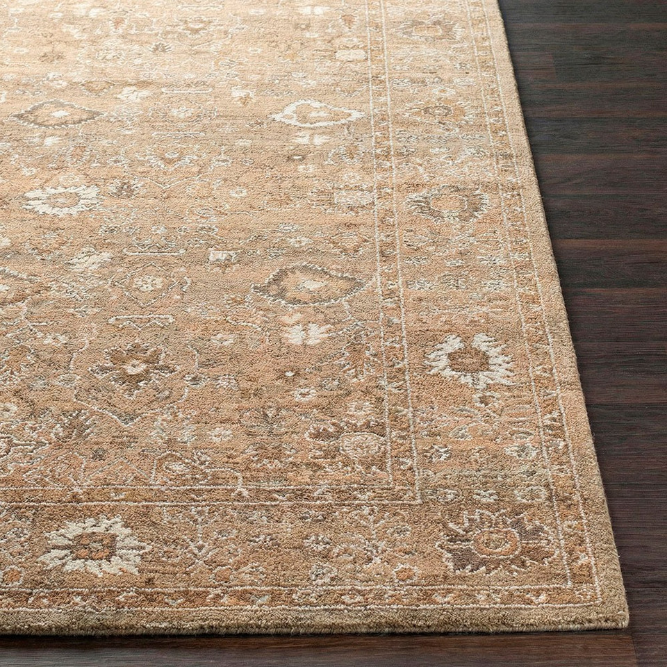 Penny 01 Vintage Traditional Brown Rug by Becki Owens x Livabliss