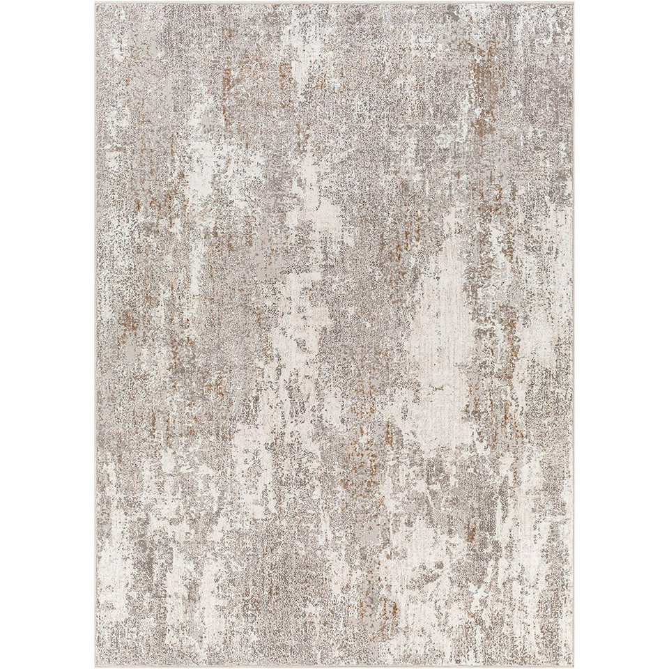 Allegro Abstract Modern Marble Beige Rug