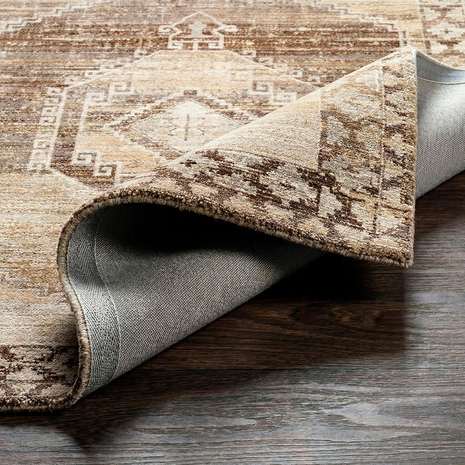 Fifth Avenue Vintage Traditional Taupe Rug