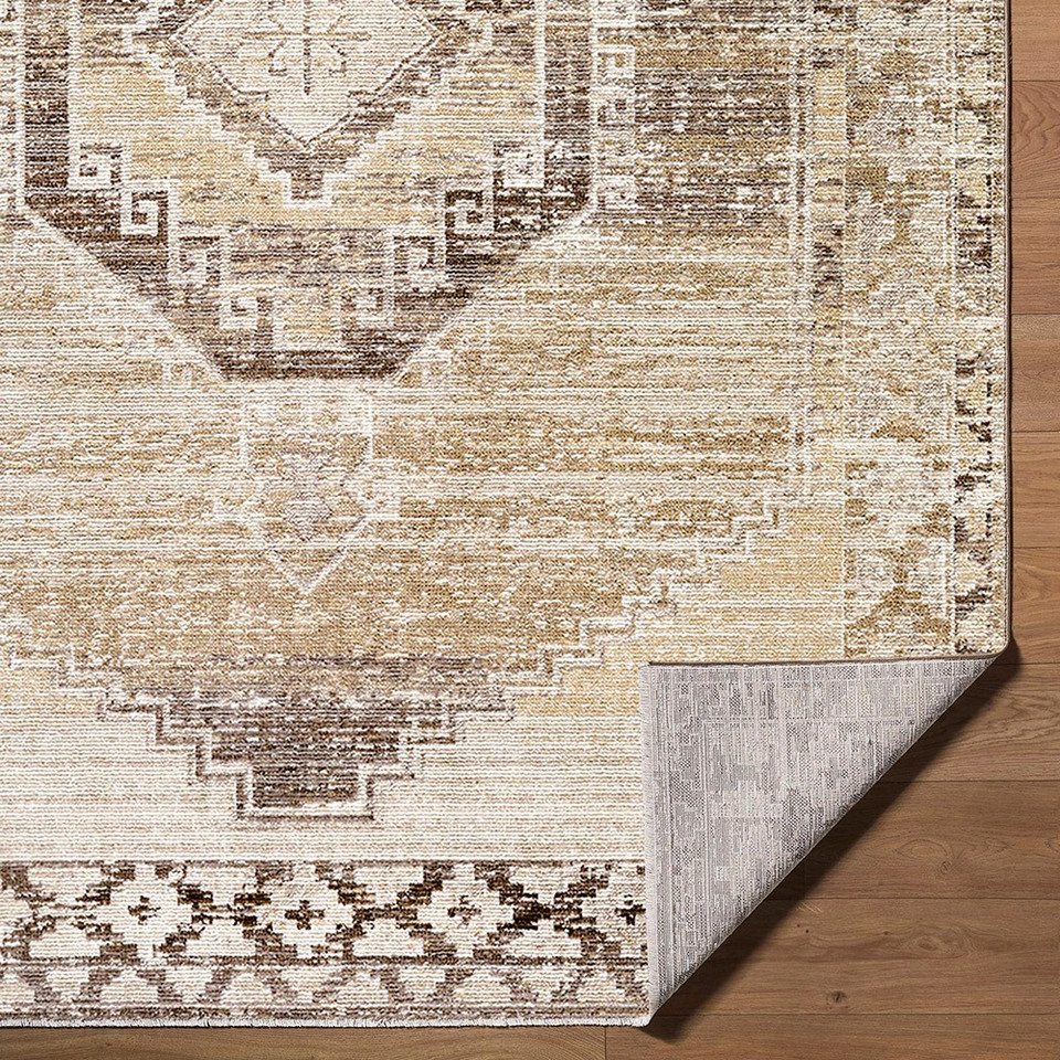 Fifth Avenue Vintage Traditional Taupe Rug