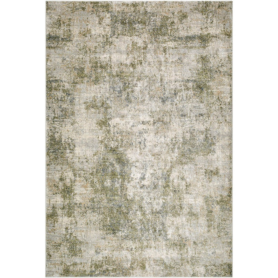 Avellino Abstract Modern Marble Green Rug
