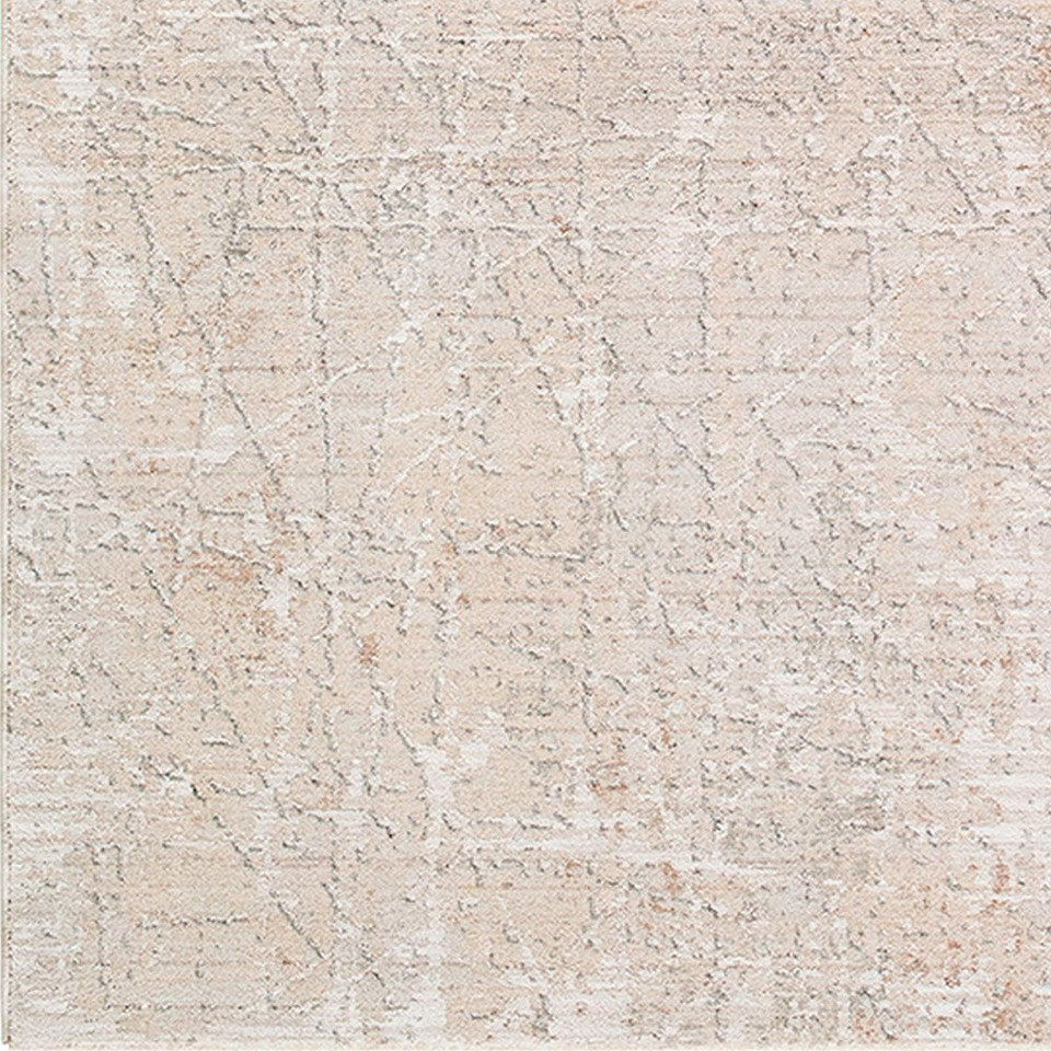 Nathan Modern Graphic Beige Cream Rug