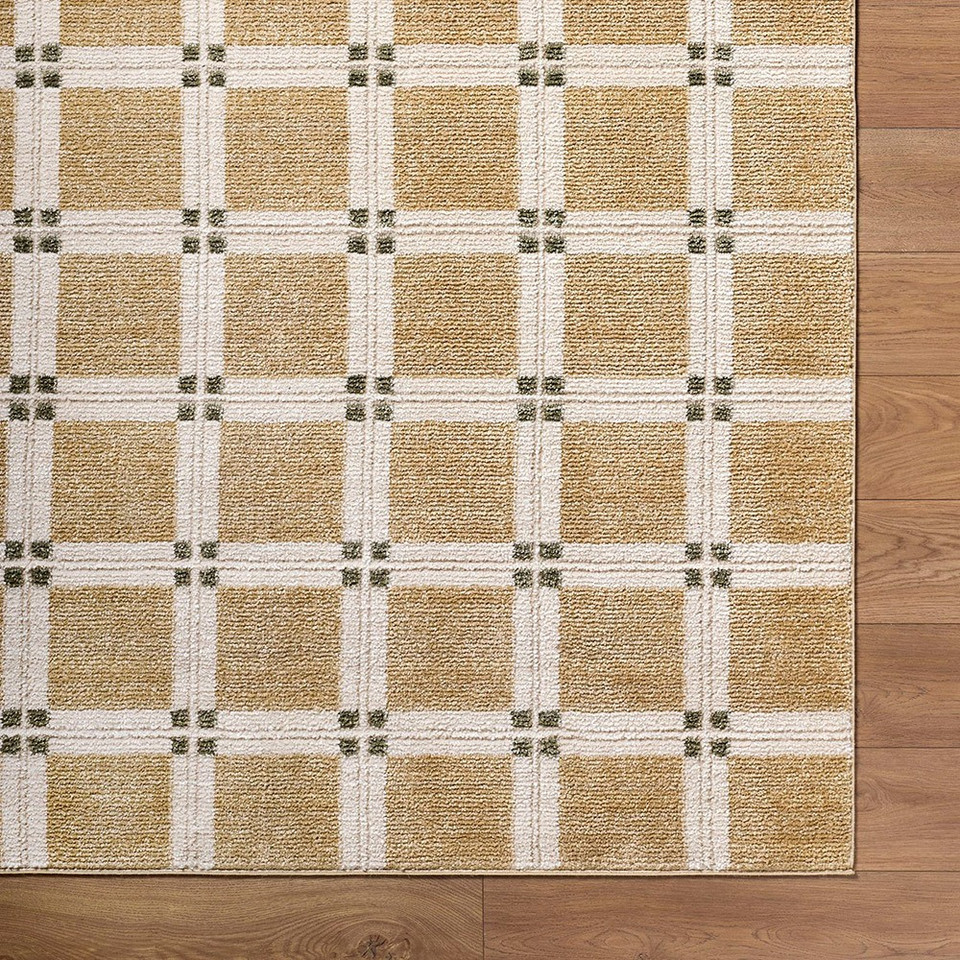 La Luna Modern Graphic Tan Rug