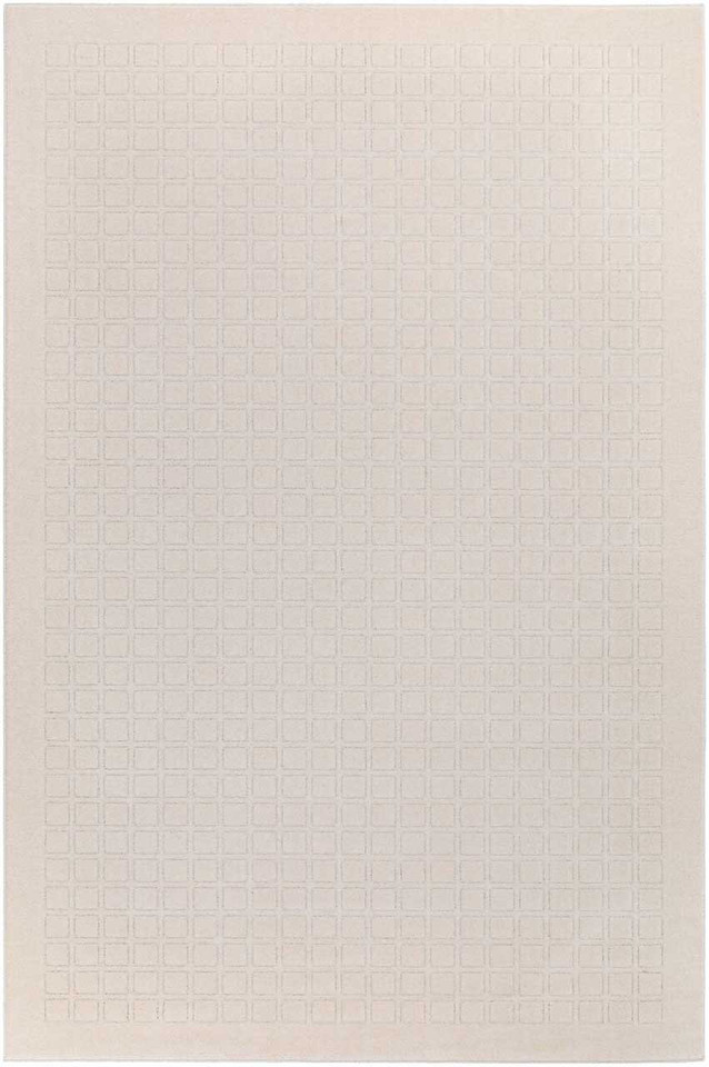 On Sale Malmo Cream Pixel Wool Floor Rug 135x200cm