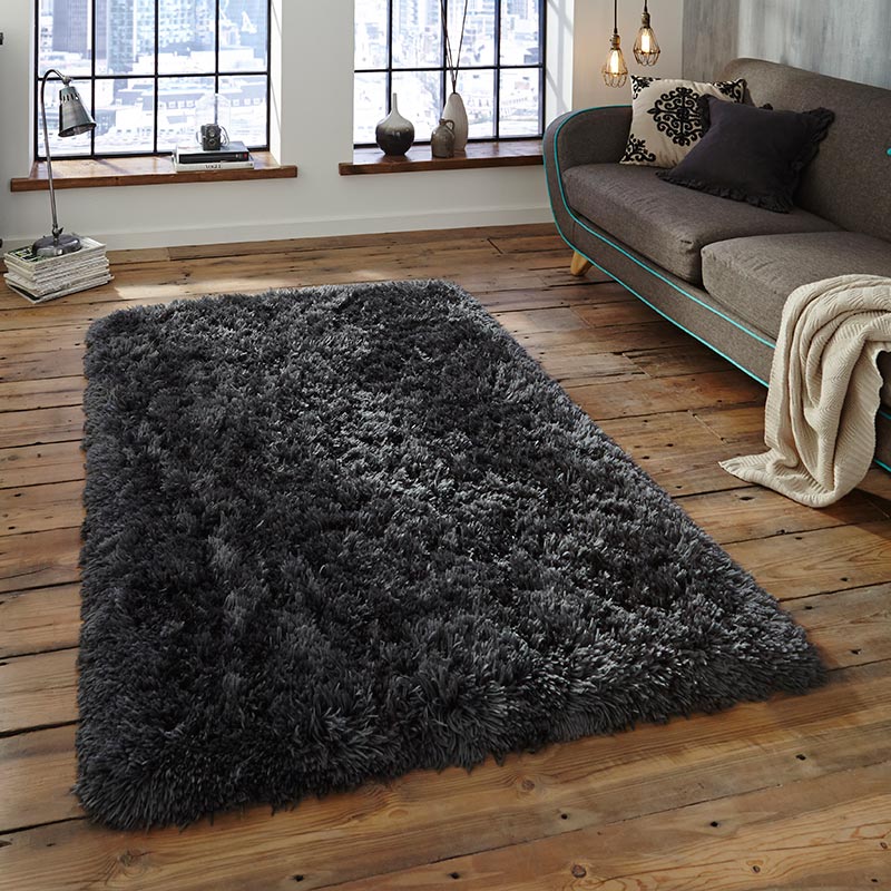 Polar Rugs Misty Charcoal