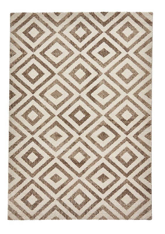 Elegant 4893 Beige Geometric Rug