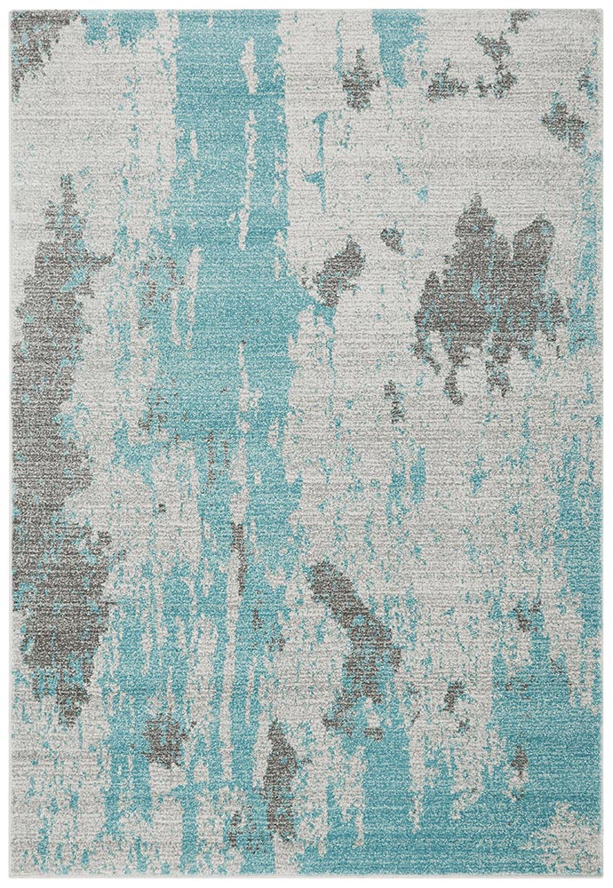 Nova Rug NV15 Painterly Duck Egg