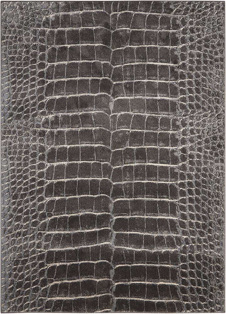 Snakeskin Maxell Rug MAE09 Charcoal