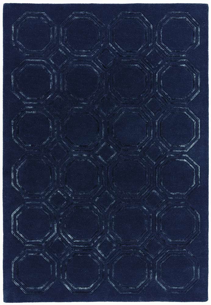 Nexus Rug Octagon Navy