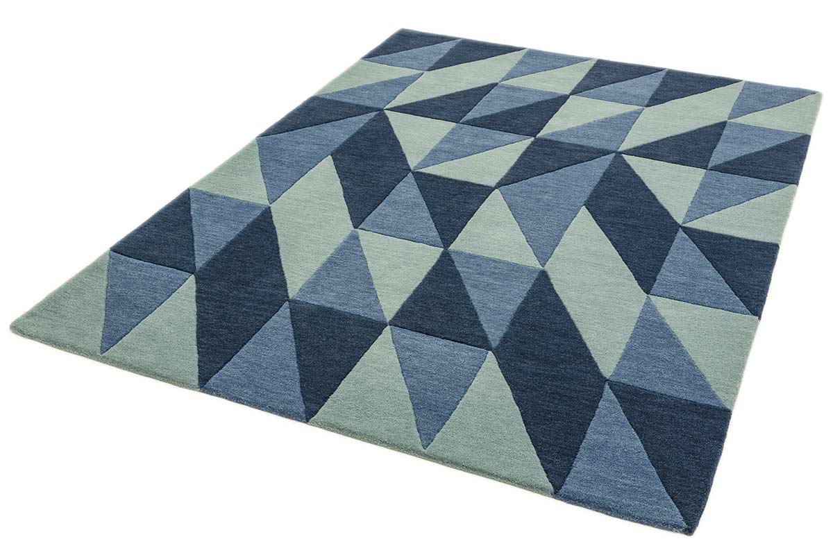 Reef Rug RF04 Flag Blue Wool