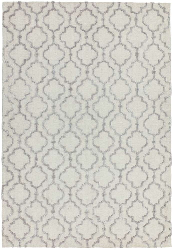 Dixon Rug Grey Ogee