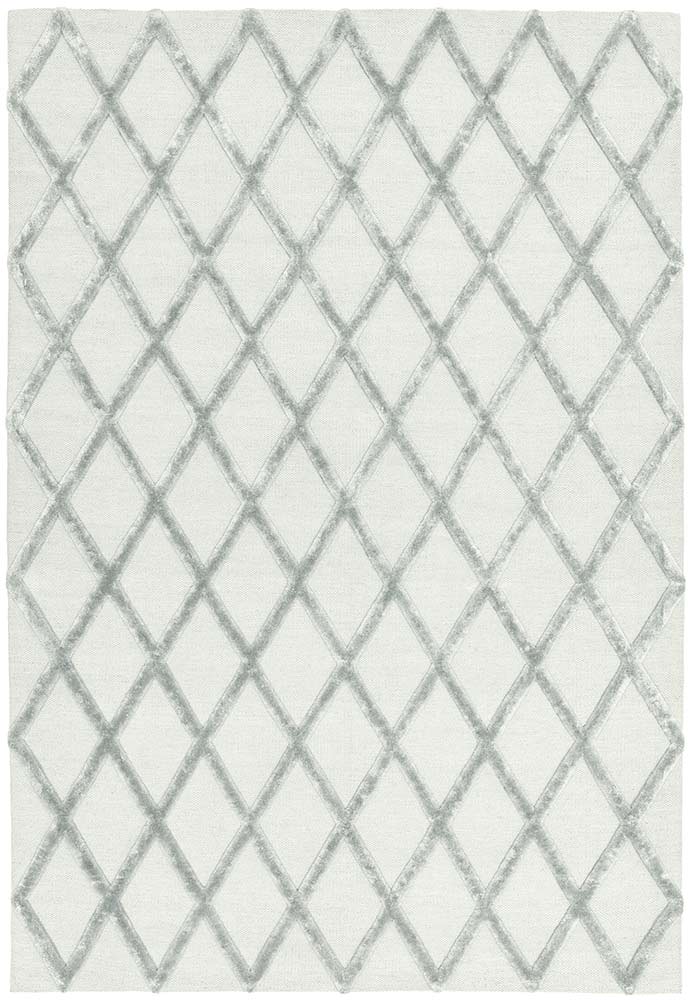 Dixon Rug Silver Diamond