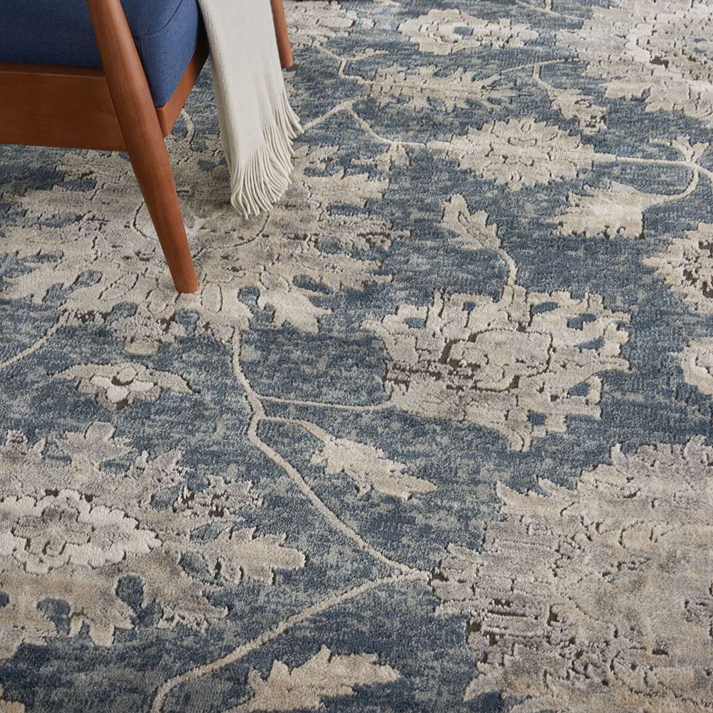 Quarry QUA06 Blue Beige Rug
