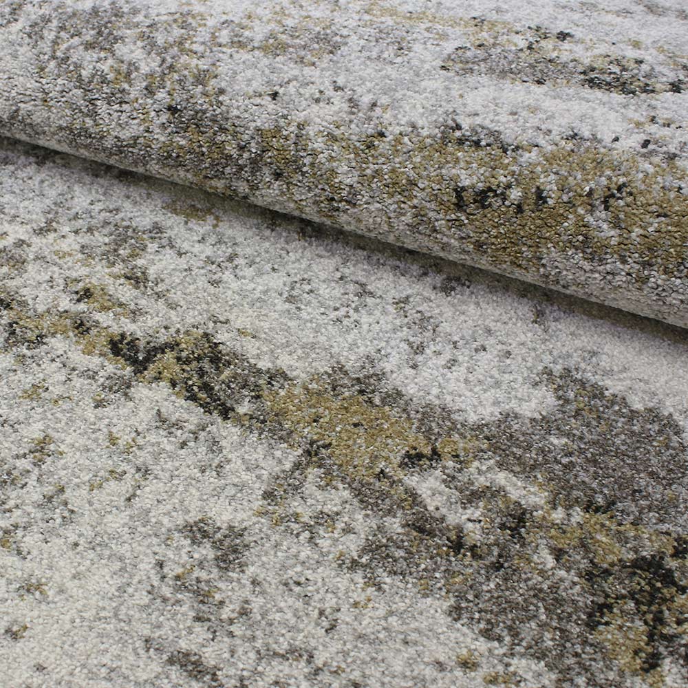 Abstract Rug Liberty Grey Gold 26 6191
