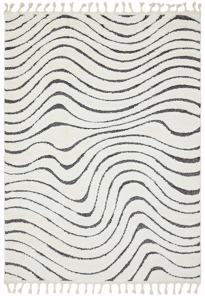Ariana AR10 Ripple Soft Fringed Rug