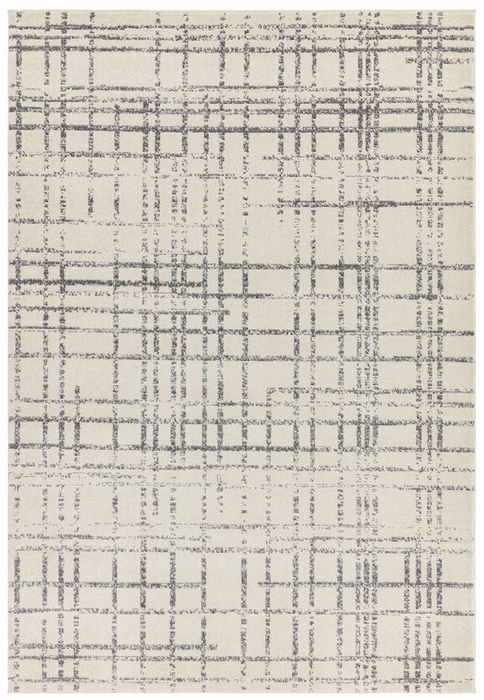 Nova Rug Grid Grey NV31