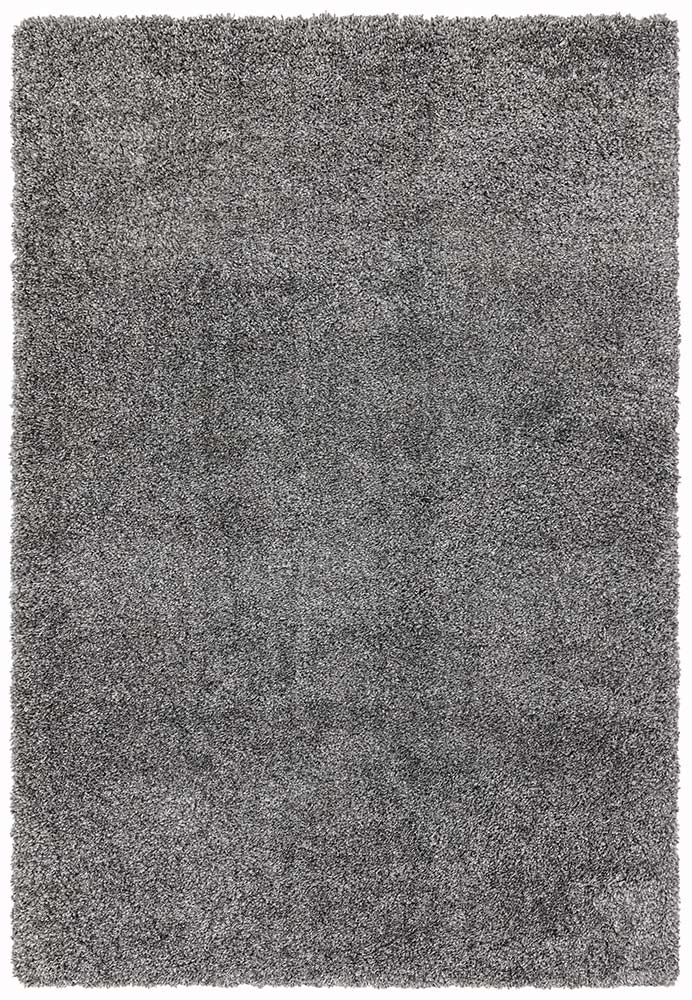Ritchie Shag Pile Rug Grey