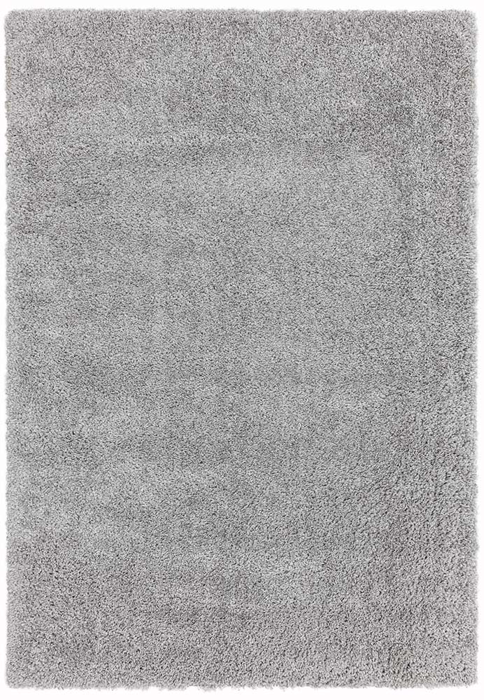 Ritchie Shag Pile Rug Light Grey