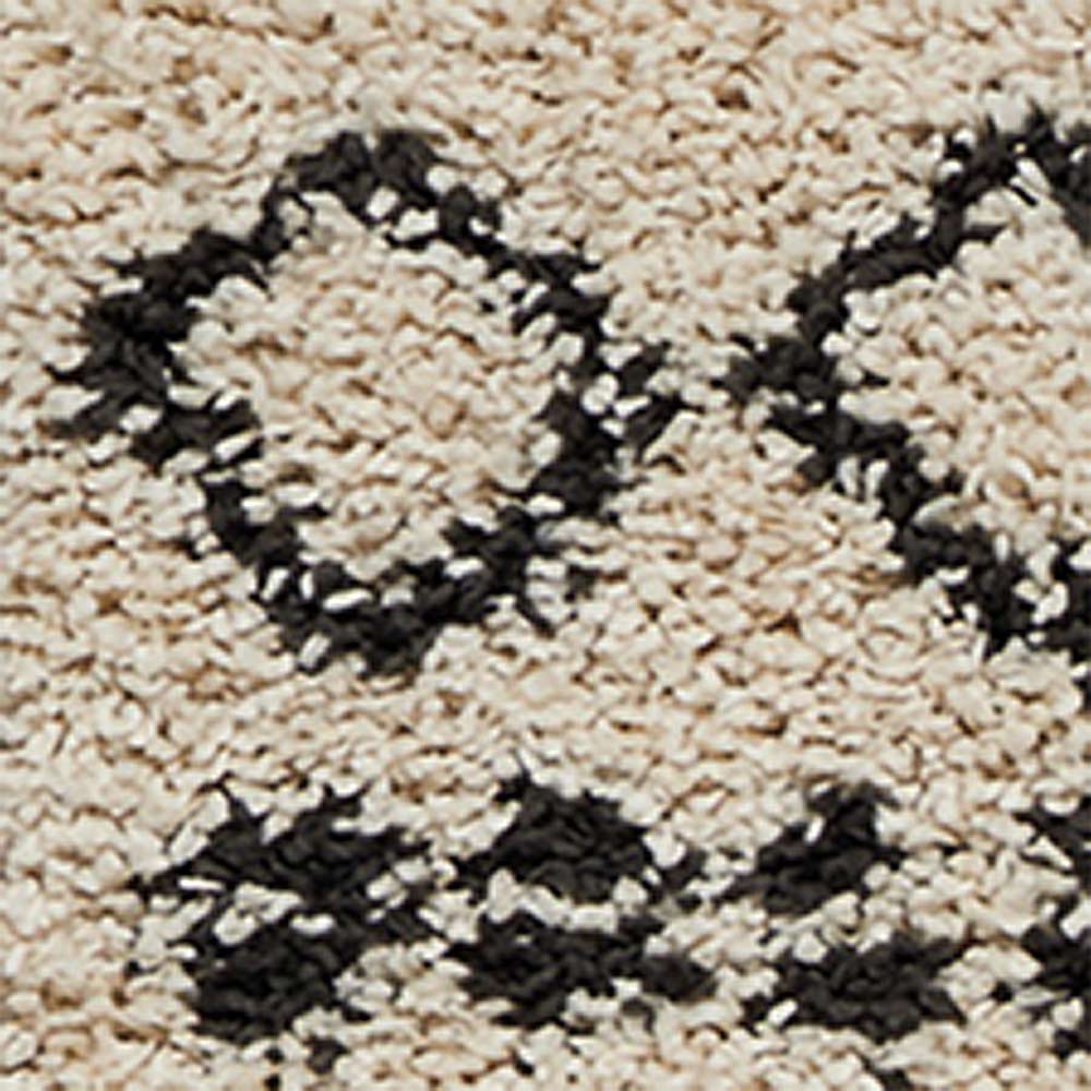 Moroccan Shag Cream MRS02 Rug