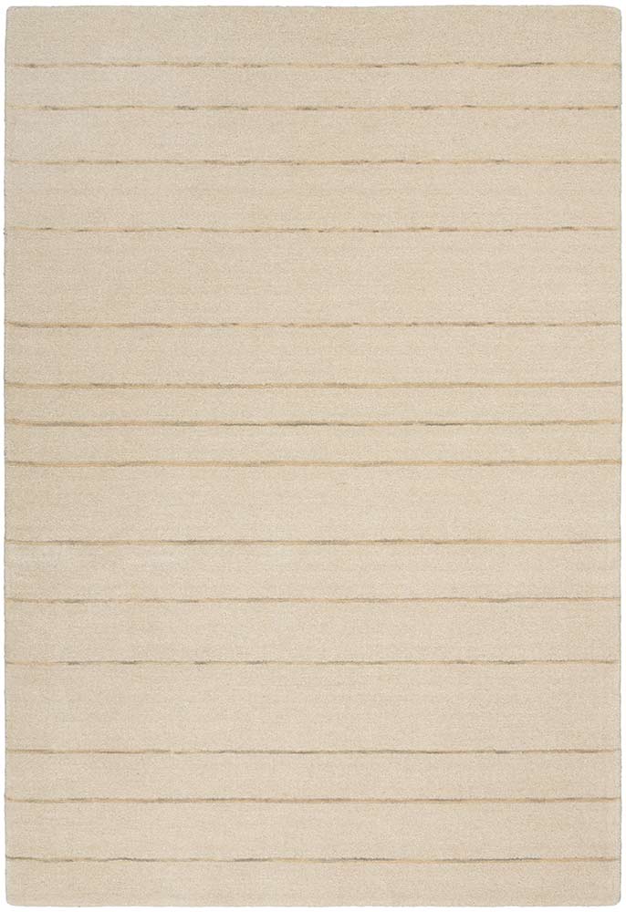Calvin Klein Ck400 Halo Hal01 Ivory & Beige  Striped Rug