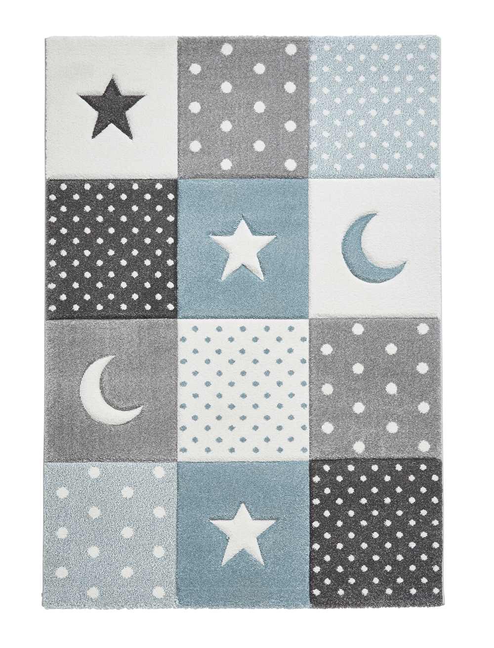Boys Blue Brooklyn Kids Rug