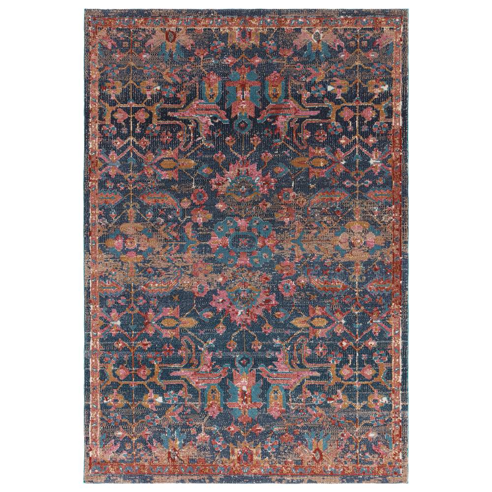 Zola Evin Rug Traditional Persian Blue