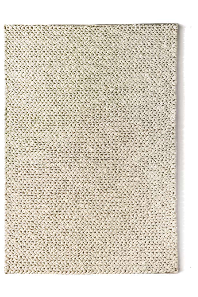 Rug Guru Fusion Ivory Wool Weave Rug