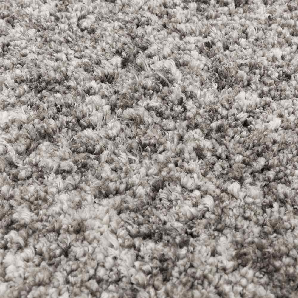 Barnaby Soft Shaggy Rug Plain Graphite
