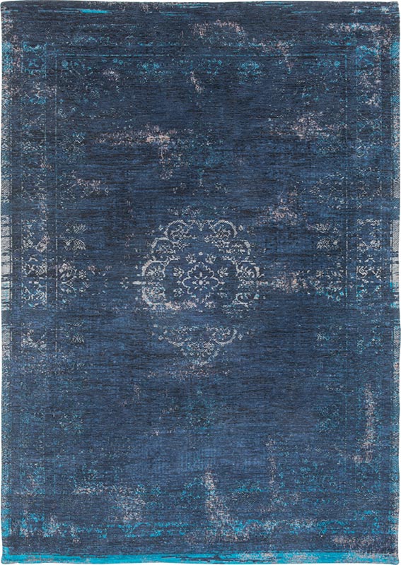 Medallion Blue Night 8254 Indoor Outdoor Washable Eco Rug