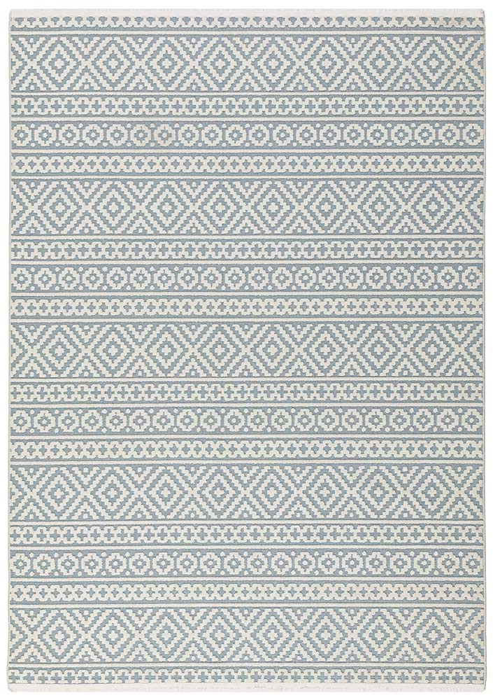 Jazz Indoor Outdoor JAZ02 Blue Rug by Concept Looms