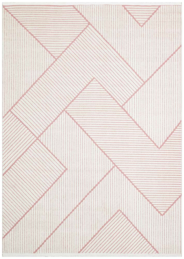 Jazz Indoor Outdoor JAZ14 Rose Rug by Concept Looms