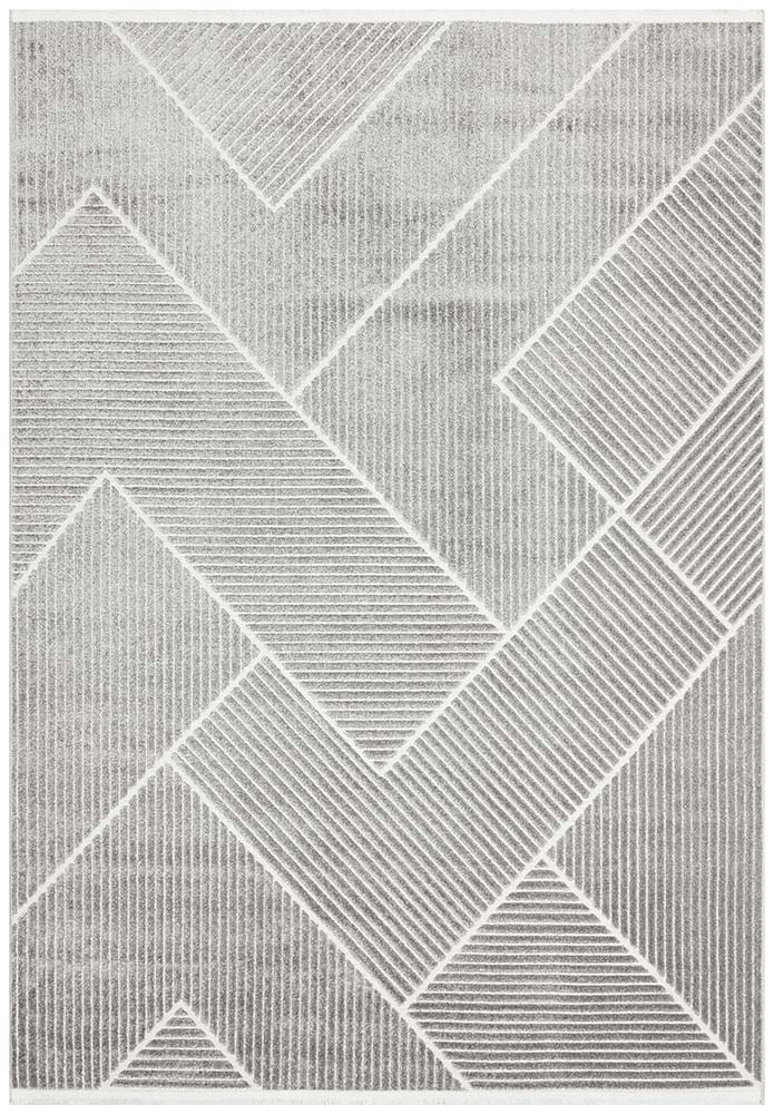 Jazz Indoor Outdoor JAZ17 Silver Rug by Concept Looms