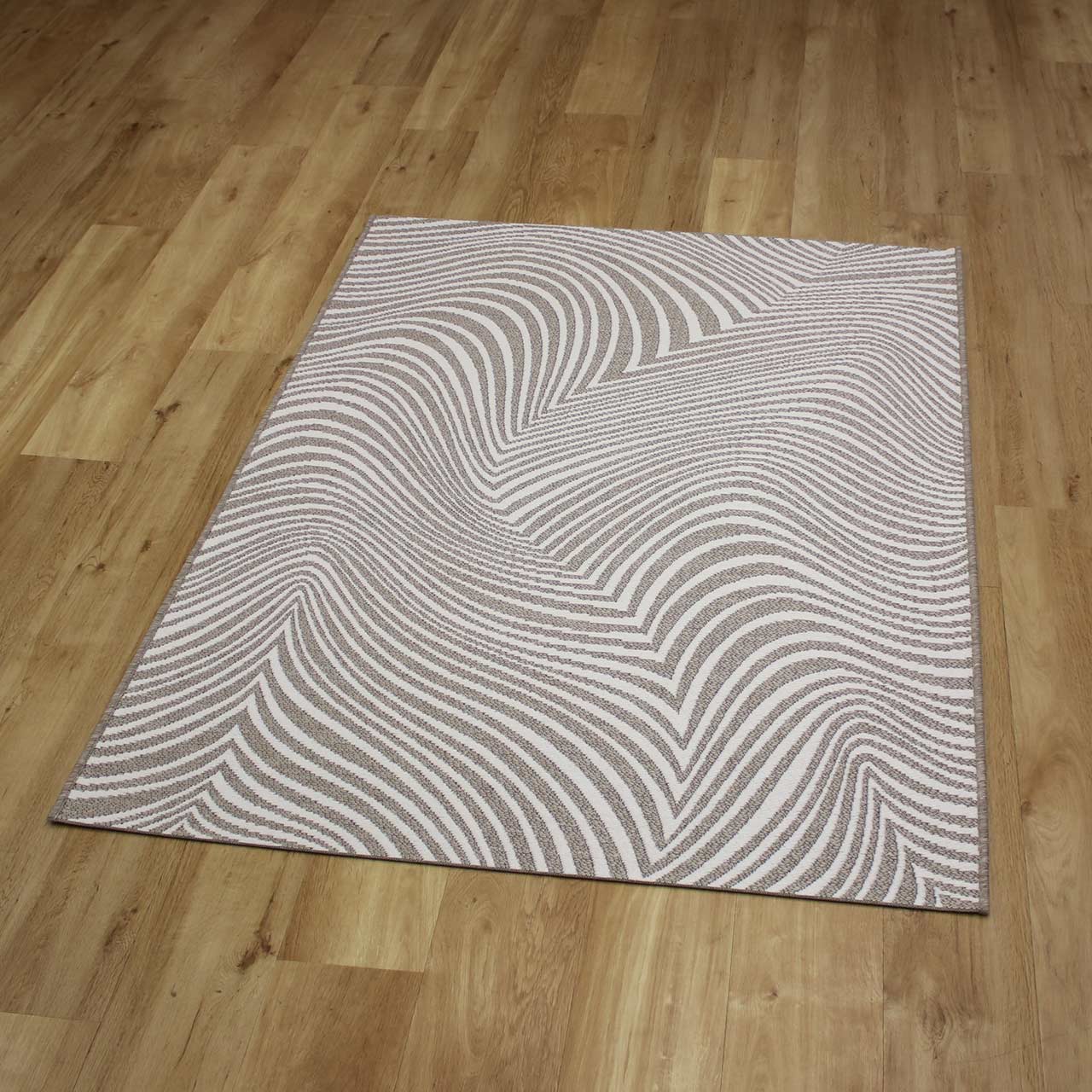 Indoor Outdoor Rug Beige Zebra Brighton
