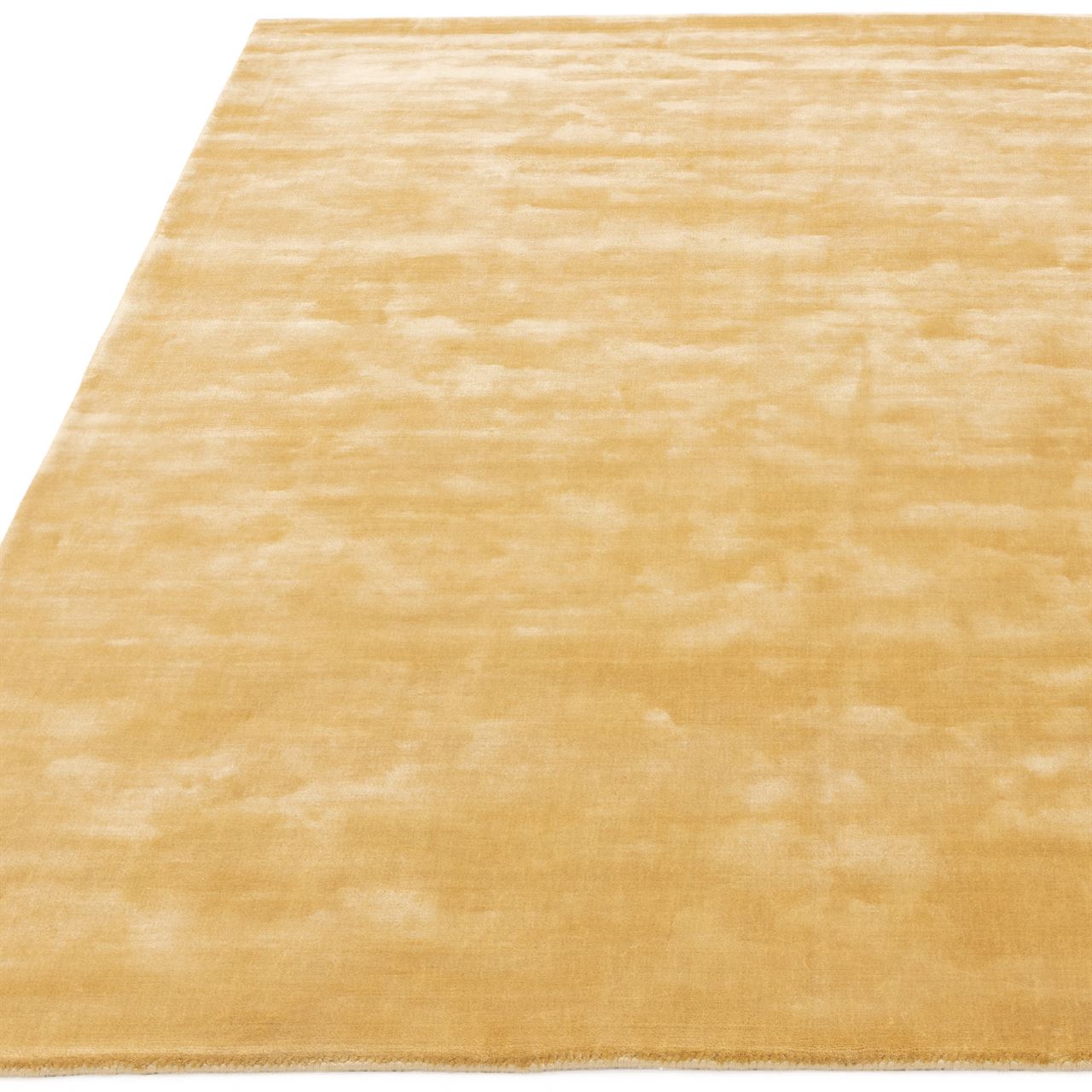 Katherine Carnaby Chrome Rug Plain Gold