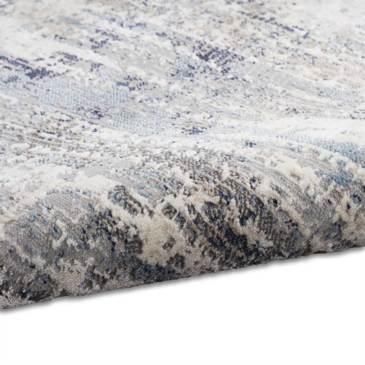 Calvin Klein Infinity 04 Ivory Grey Blue Rug