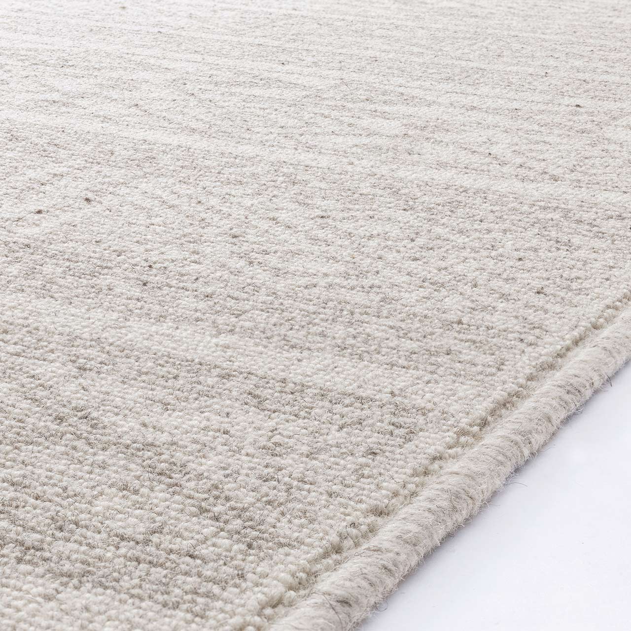 Brintons Noble Pera Light Grey Wool Rug