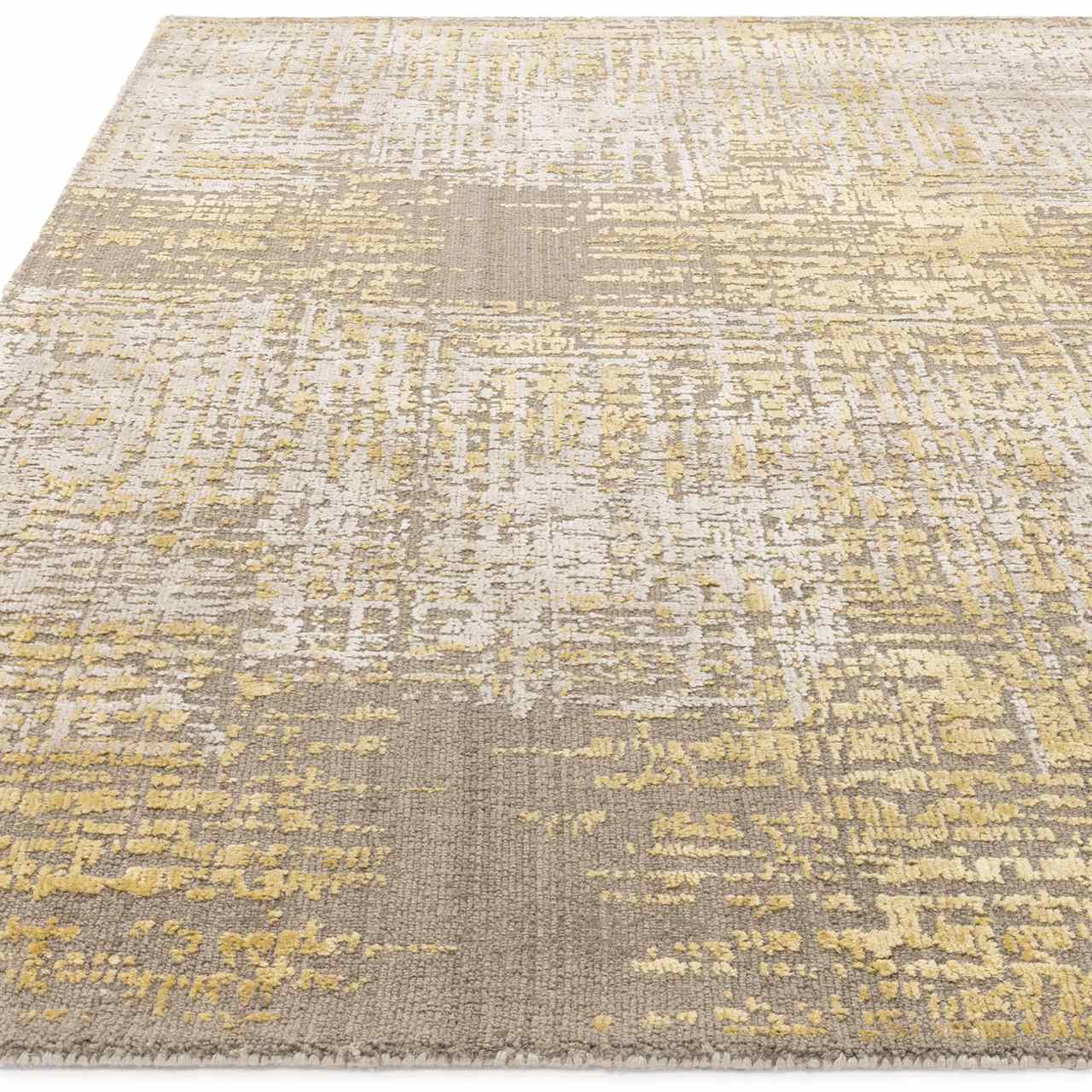 Torino Gold Biscuit  Premium Wool Rug