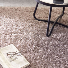 On Sale Origins Chicago Taupe Thick Shaggy Rug 67x200cm runner