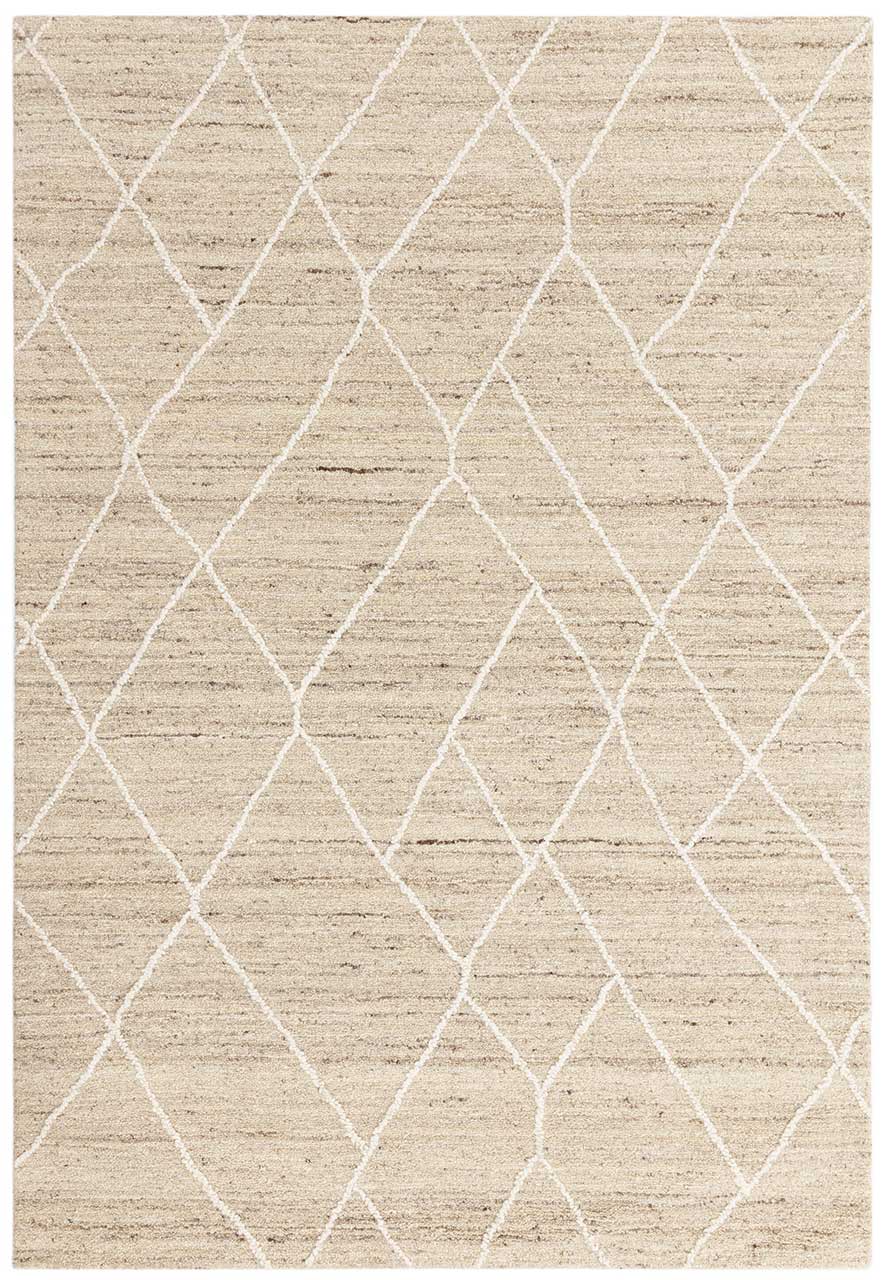 Noah Natural Handtufted Indian Wool Rug