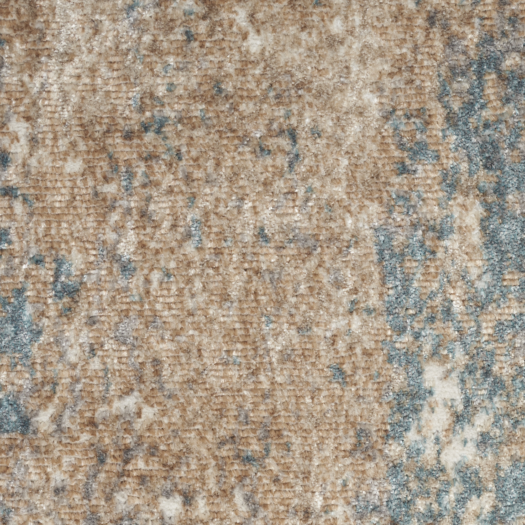 Glitz GLZ06 Taupe Multicolour Luxury Glossy Rug