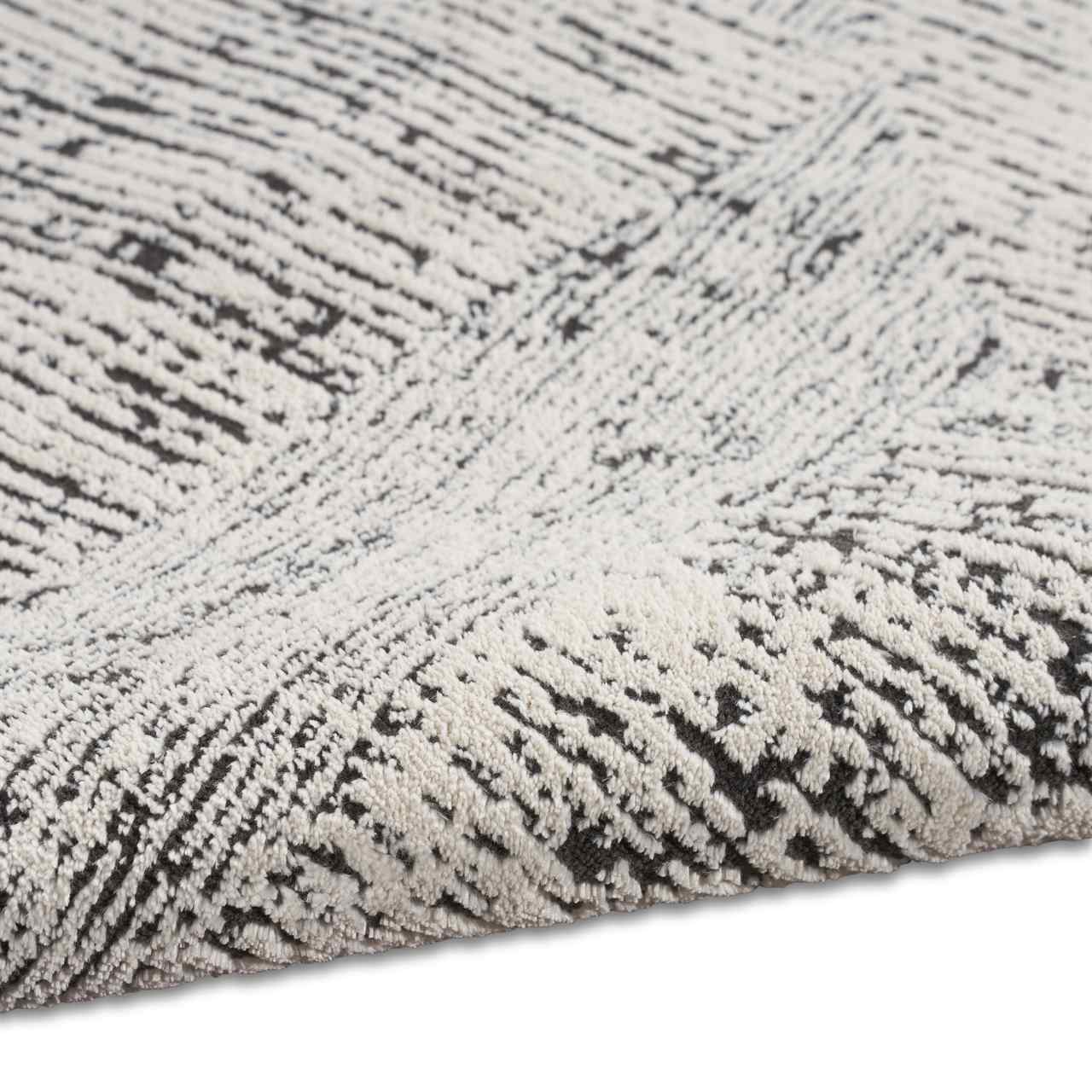 Calvin Klein Irradiant Cream Black Rug