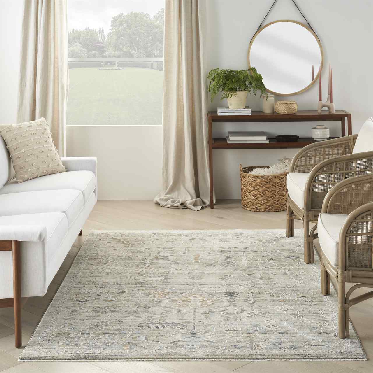 Lynx LNX02 Ivory Taupe Thin Classic Rug